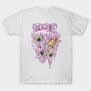 The Eye of Zombie Horror Tragedy T-Shirt